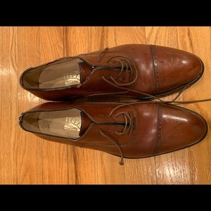 Salvatore Ferragamo Oxfords 8 1/2 EE (Brown)